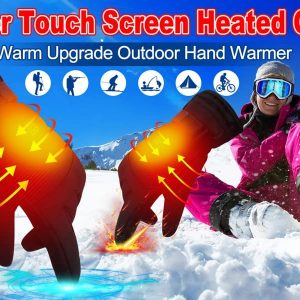 Autocastle Electric Battery Heated Gloves for Men and Women
