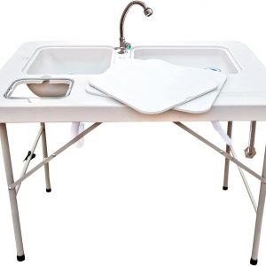Coldcreek Outfitters Outdoor Washing Table, Faucet and Portable Sink