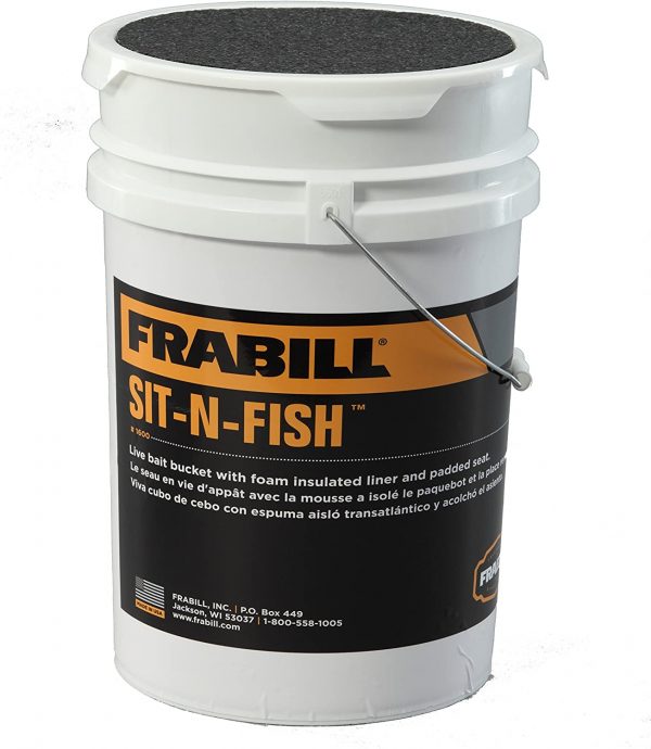 Frabill Sit-N-Fish Insulated Bait Bucket