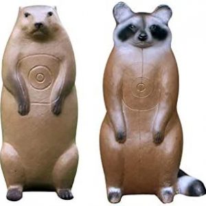 BIGshot Pro Hunter Racoon and Groundhog Combo Critter 3D Archery Target