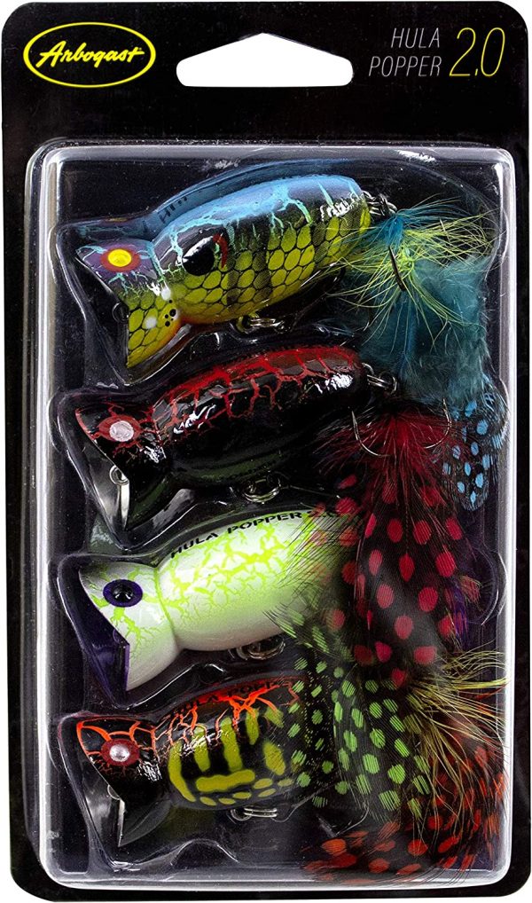 Arbogast Hula Popper 2.0 Topwater Fishing Lure